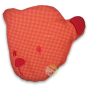 Doudou bouillotte Otto rouge utilisé chaud ou froid pour coliques, bosses ou bleus