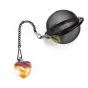 Boule à thé noir et cœur de mookaite pour infuser
