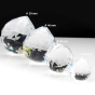 Cristal boule suspensions lot 4 cristaux à facettes 