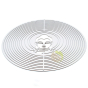 Bouddha Suspension mobile zen méditation acier inoxydable intérieur extérieur