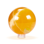 Sphère calcite orange 57 mm en pierre minérale naturelle