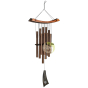 Healing chime tuned bronze woodstock chime
