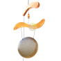 gong suspendu Carillon feng shui fabrication artisanale