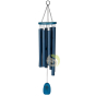 Carillon Vent de Provence 8 tubes bleu accordés woodstock chime