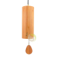 Carillon Terra koshi instrument accordé bambou naturel 