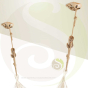 Mise en situation fixation plafond beige hamac La Siesta