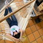 Sieste Hamac confort Habana latte coton bio La Siesta