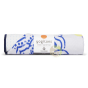 Serviette chakra blue éponge de yoga antidérapante Manduka 