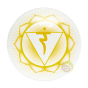 chakra plexus solaire autocollant à coller résistant et lavable