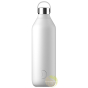 Bouteille 1 litre isotherme 24h arctic white série 2 sport entrainement