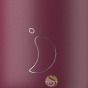 Gourde sport 1L isotherme Chilli's red plum