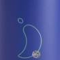 Bouteille réutilisable isotherme Chilly's bottle matte all blue 750ml