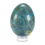 Œuf chrysocolle du Pérou pierre minérale de réconfort