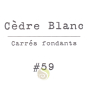 Senteur boisée cire parfumée cèdre blanc de maison