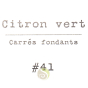 Désodorisant citron vert cire parfumée de maison senteur fleuri