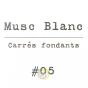 Carrés fondants musc blanc parfum d'ambiance d'intérieur cire