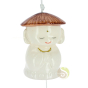 Cloche en céramique Jizo made in Japan symbole de bienveillance