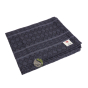 Plaid de yoga Manduka couverture relaxation thunder coton recyclé