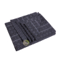 Plaid de méditation 100% coton Manduka thunder