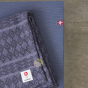 Grand plaid Manduka 100% coton recyclé thunder