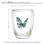 Colourfly verres double paroi borosilicates Creano coffret collection