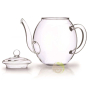 Théière fleurs de thé 500ml verre borosilicate fabrication main