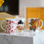 Collection Cupti tasse de 500ml en céramique bone China léger et résistant