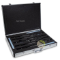 Coffret de diapason en cristal pur 99,9% 440 Hz pour thérapeute