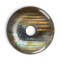 Donut labradorite pi chinois 30mm pierre naturelle