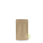 Sachet zip 100ml doypack papier brun opaque rangement