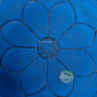 Support pour bâton et cône d'encens en fonte bleu design lotus Iwachu