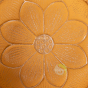 Support pour bâton et cône d'encens en fonte jaune design lotus Iwachu
