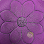 Support pour bâton et cône d'encens en fonte pourpre design lotus Iwachu