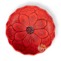 Support en fonte lotus rouge Iwachu fabrication japonaise