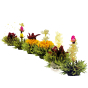 6 fleurs fabriquées manuellement thé vert aromatisé 