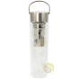 Théière voyage verre amami Flowtea infuseur nomade