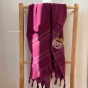 Fouta bio dolce améthyste coton certifié Gots pour hammam