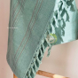 Fouta bio dolce jade coton certifié Gots pour hammam