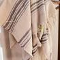 Fouta bio dolce moonstone coton certifié Gots pour hammam 