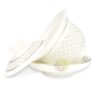 Accessoire pour déguster le thé gaiwan nid d'abeilles
