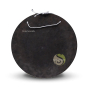 Gong Ø 55 cm en bronze lotus noir à suspendre pour décoration méditation