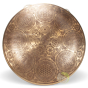 Gong tibétain fleur de vie et 7 chakras en bronze de Ø 40 cm