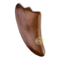 Accessoire réflexologie faciale gua sha en bois