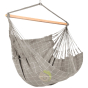 Grand fauteuil suspendu domingo almond tissu weather résistant