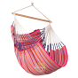Fauteuil hamac comfort habana flamingo 2 places coton bio