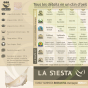 Fiche hamac technique la Siesta Bossanova champagne 3 places luxe