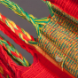 Hamac colombien bio grand format familial La Siesta flora chili