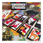Exemple de tirage du jeu de carte Hanafuda 