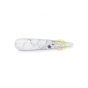 Bâton de massage magnésite (howlite) de 90 à 100 mm avec boite de stockage