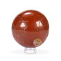 Sphère jaspe rouge Ø 50 mm pierre naturelle minéraux 